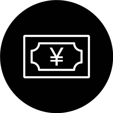 Dolar işareti vektör simgesi