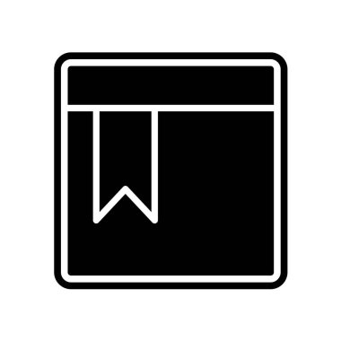 Modern yapı simgesinin vektör illüstrasyonu