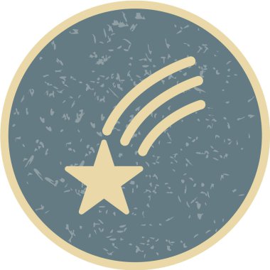 Yıldızlı bir arkaplanın vektör illüstrasyonu