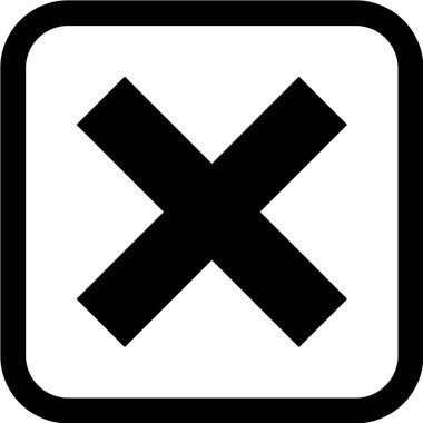 Siyah ve beyaz simgesinin vektör illüstrasyonu