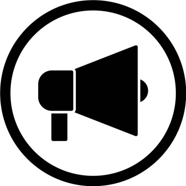 beyaz arkaplanda siyah simge izole edildi