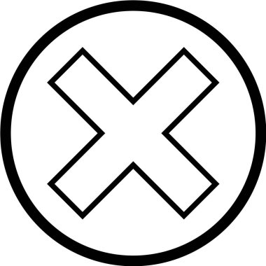 beyaz arkaplanda siyah simge izole edildi