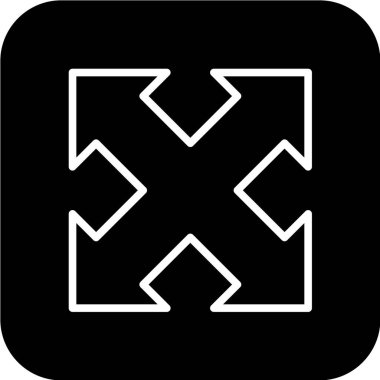 ok simgesinin vektör illüstrasyonu