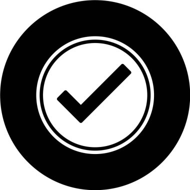 Bir işaretin vektör illüstrasyonu