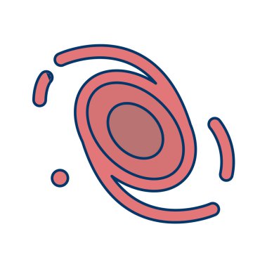 Bir spor simgesinin vektör illüstrasyonu