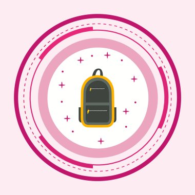 Torba Simgesi Moda Biçimli Ayrı Arkaplan