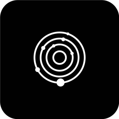 Bilim simgesi vektör illüstrasyonu