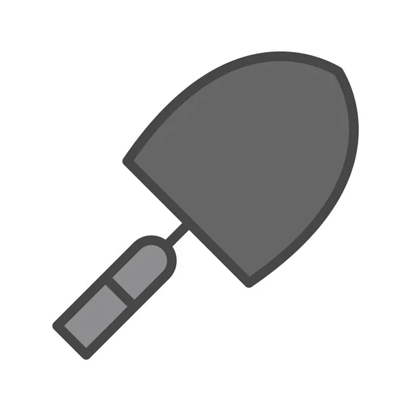 Trowel Icon Stil Trendy Isolated Background — Vector de stoc