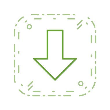 Ok satırı simgesi indir