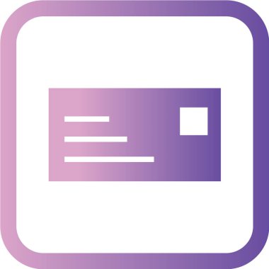 Kredi kartı ikonu. düz tasarım biçimi