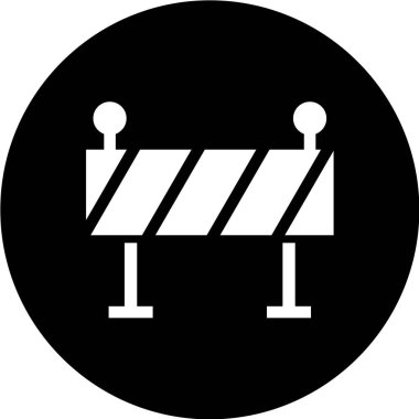 Trafik simgesinin vektör illüstrasyonu