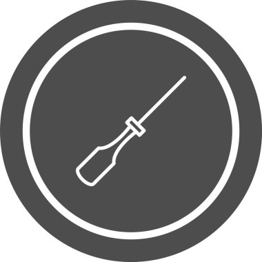 Moda Biçimli Şiş Simgesi İzole Arkaplan