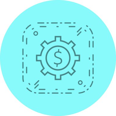 İş Çalışanları Simgesi Moda Biçiminde İzole Arkaplan 