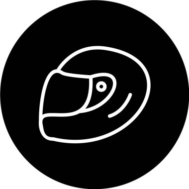 Bir balık simgesinin vektör çizimi