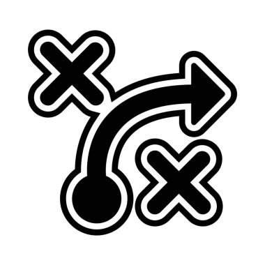 Moda Biçimli Taktik Simgesi İzole Arkaplan 