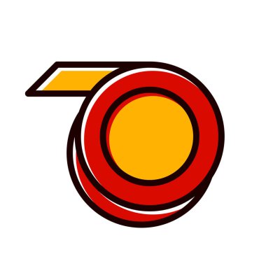 Teyp Simgesi Moda Biçiminde İzole Arkaplan      