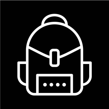 okul sırt çantası vektör illüstrasyonuName