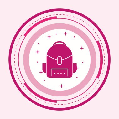 Torba Simgesi Moda Biçimli Ayrı Arkaplan