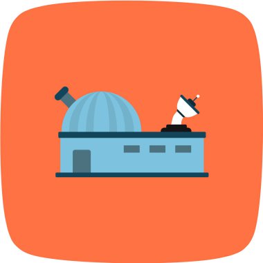 Modern yapı simgesinin vektör illüstrasyonu