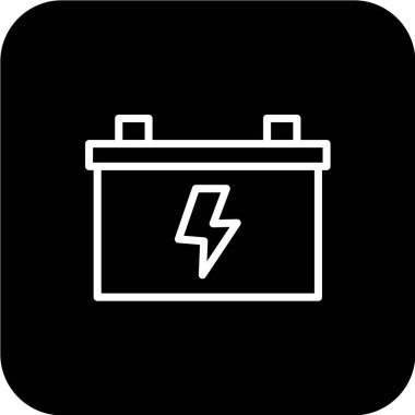 pil simgesi. vektör illüstrasyonu