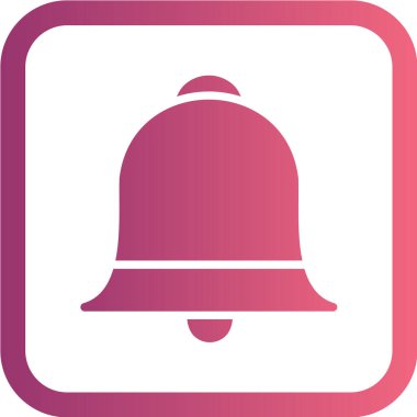 Çan simgesi vektör illüstrasyonu