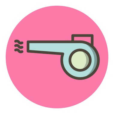  Moda Biçiminde Üfleme Simgesi İzole Arkaplanı      