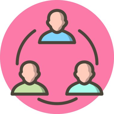 Moda Biçiminde Simgeyle Buluşma İzole Arkaplan    