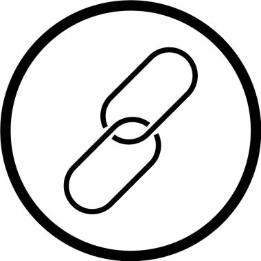 beyaz arkaplanda siyah simge izole edildi