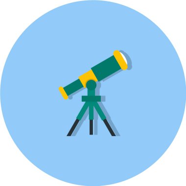 Bilim simgesi vektör illüstrasyonu