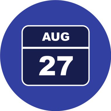 Takvim simgesinin vektör illüstrasyonu 