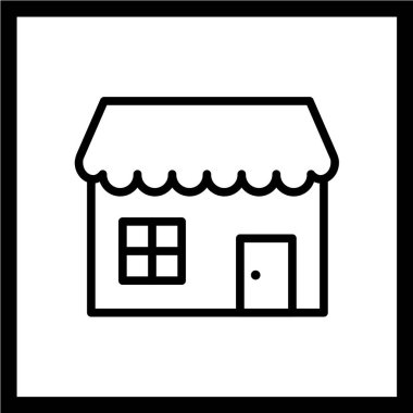 Modern basit simgenin vektör illüstrasyonu