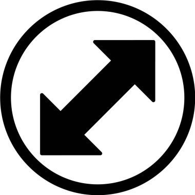 ok simgesi vektör illüstrasyonu