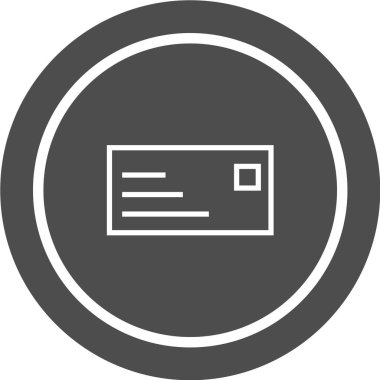 belge simgesi vektör illüstrasyonu