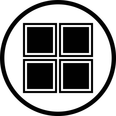 Moda Biçimli Ayırılmış Arkaplanda Simge Uygular