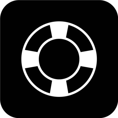 yaşam şamandırası vektör illüstrasyonu