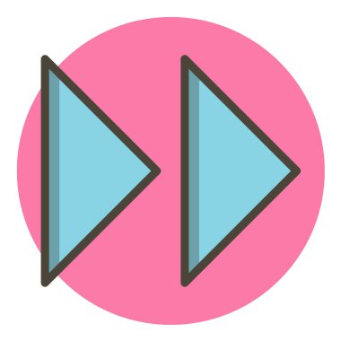 düz vektör simgesini çal