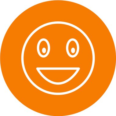Moda Biçimli Emoji Simgesi İzole Arkaplan 