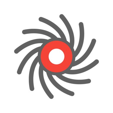 Moda Biçimli Kara Delik Simgesi Ayrı Arka Gruplandırılmış