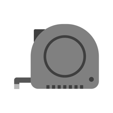 Teyp Simgesi Moda Biçimli İzole Arkaplan Ölçümü      