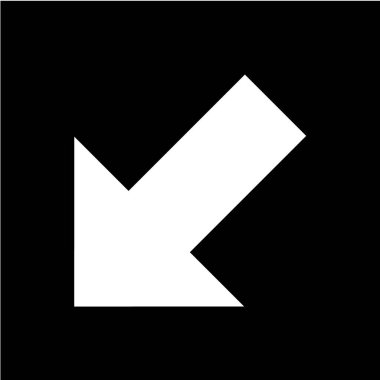 ok simgesinin vektör illüstrasyonu