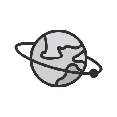 Dünya Çevresindeki Yörünge Moda Biçiminde İzole Arka Gruplandırılmış