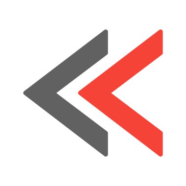 Moda Biçimli Ayrı Arkaplanda Önceki Simge