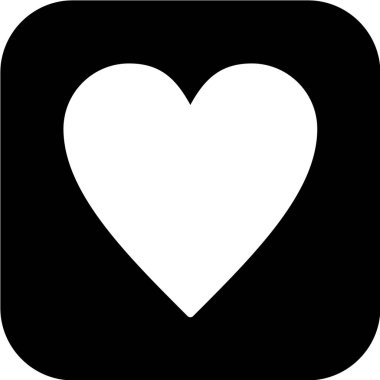 beyaz arkaplanda siyah simge izole edildi