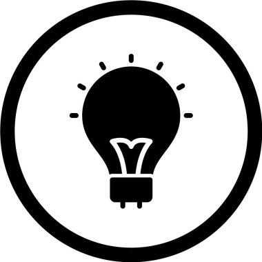 beyaz arkaplanda siyah simge izole edildi