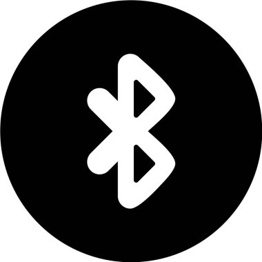 Modern b 'nin vektör illüstrasyonunda müziğin eksik simgesi