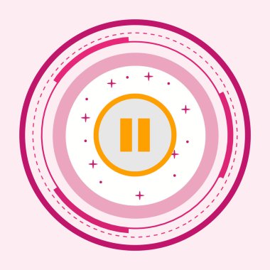 Simgeyi Moda Biçimli İzole Arkaplanda Durdur