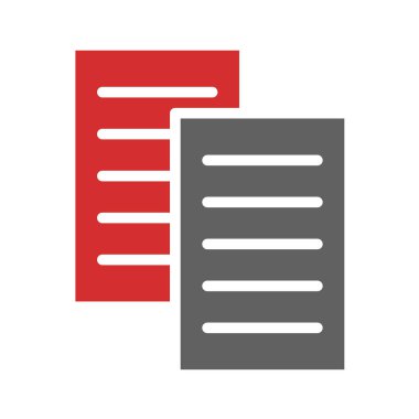 belge simgesi vektör illüstrasyonu