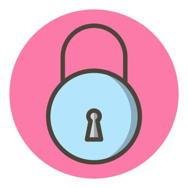  Simgeyi Moda Biçiminde İzole Olarak Kilitle