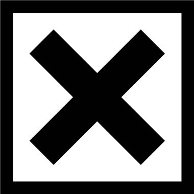 beyaz arkaplanda siyah simge izole edildi