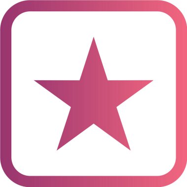 yıldız simgesi vektör illüstrasyonu